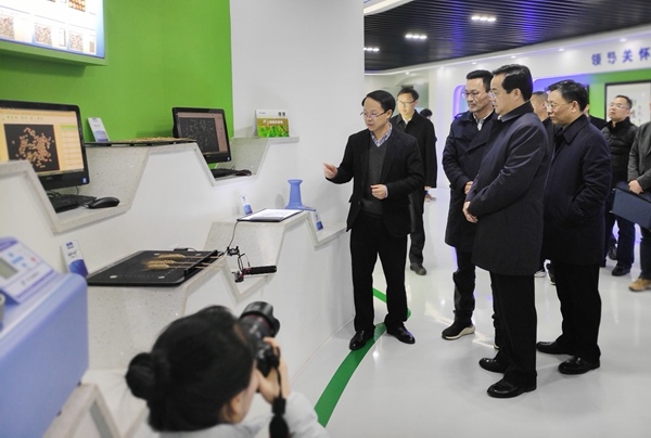 浙江省高兴夫副省长一行莅临浙江芭乐视频APP下载IOS下载网站股份有限公司参观调研 浙江省高兴夫副省长一行莅临浙江芭乐视频APP下载IOS下载网站股份有限公司参观调研